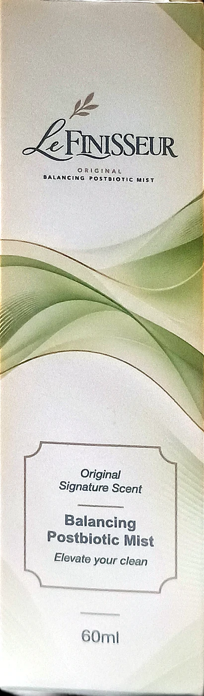 Le Finisseur Original Balancing Postbiotic Mist carton